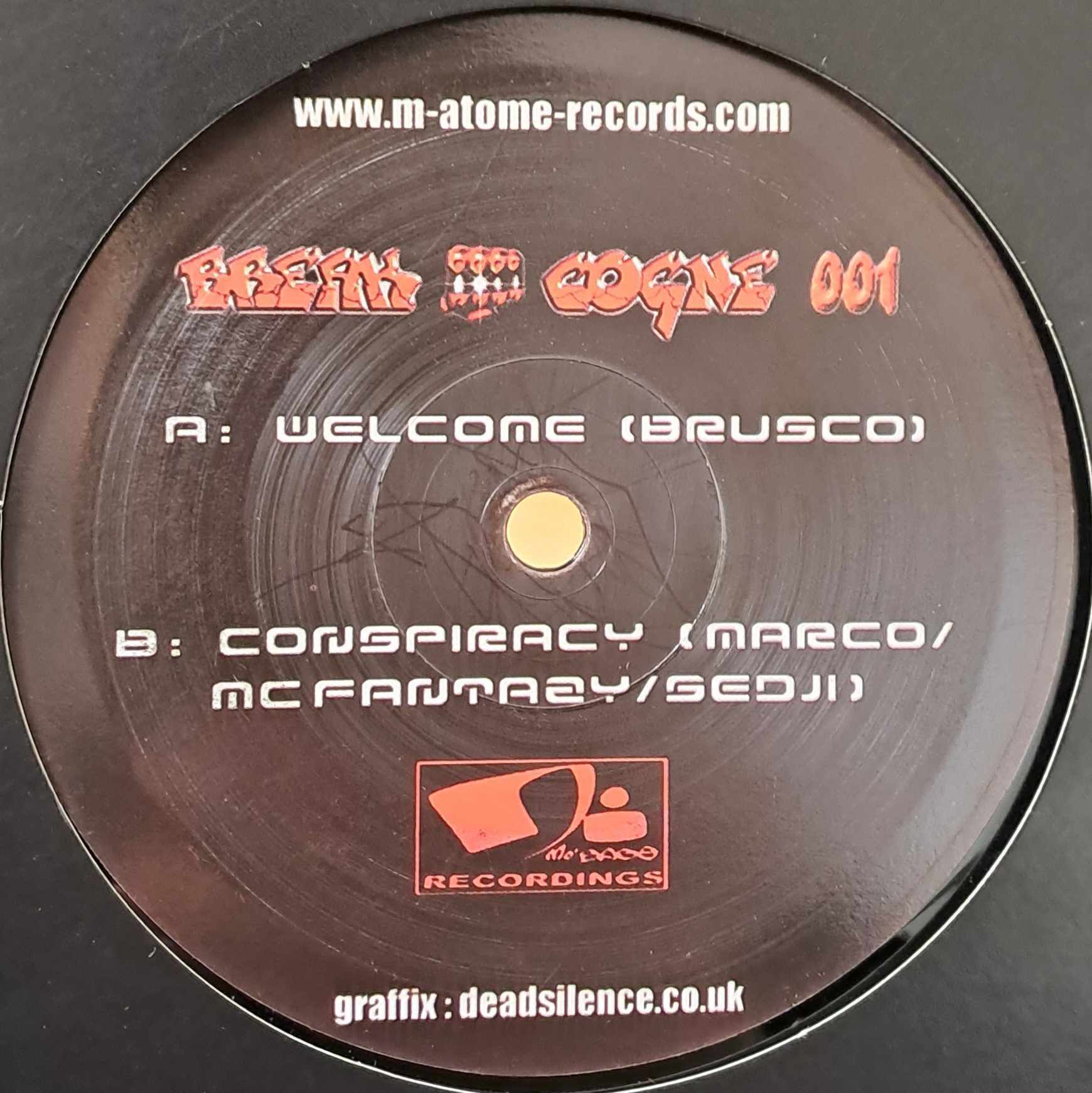 Break Cogne 01 - vinyle breakcore